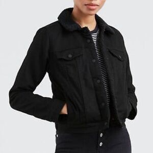 Levi’s Sherpa Lined Denim Trucker Jacket